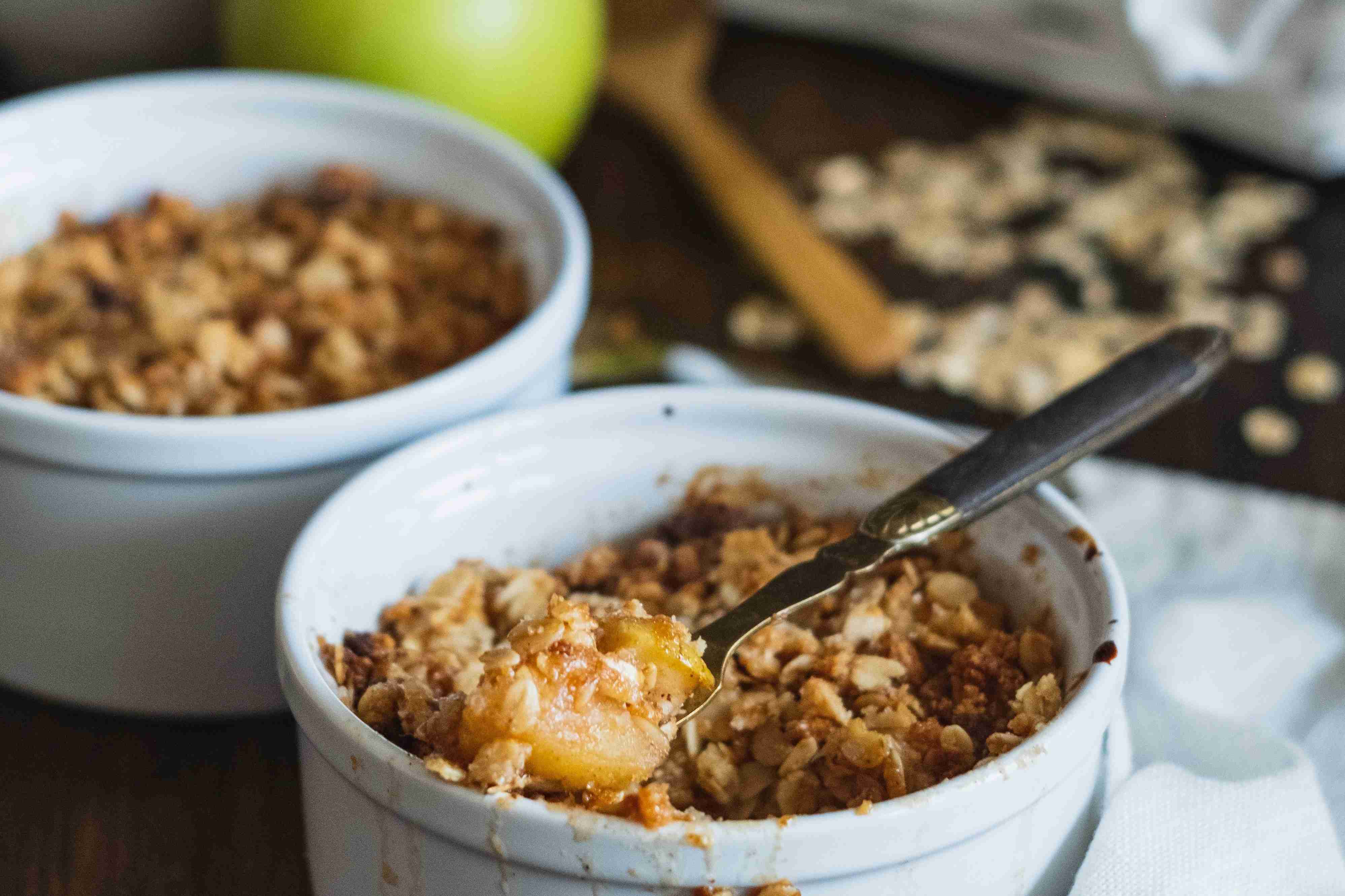 how do you make a crumble not soggy